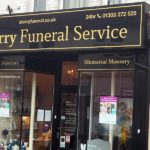 The outside of Sterry Funeral Service's Folkestone branch.