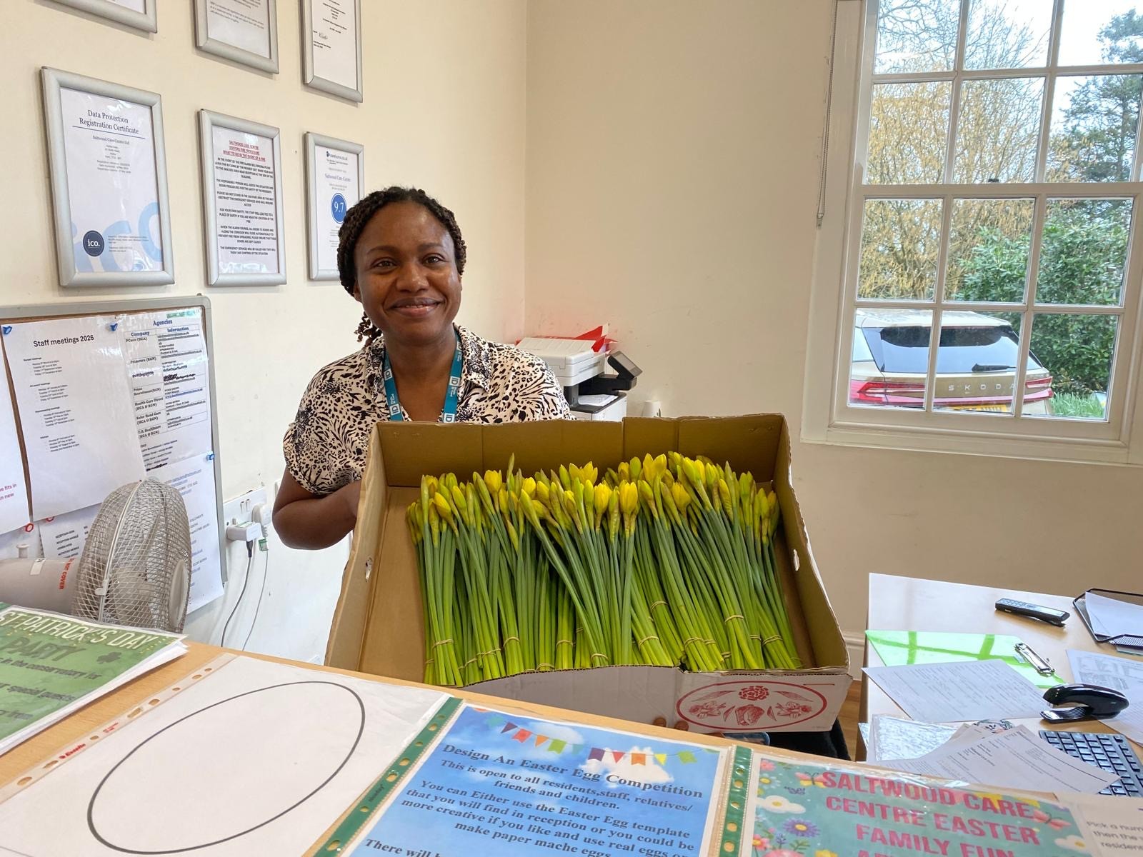 Daffodils for Saltwood Care Centre
